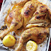 Butterflied chicken with harissa and feta recipe