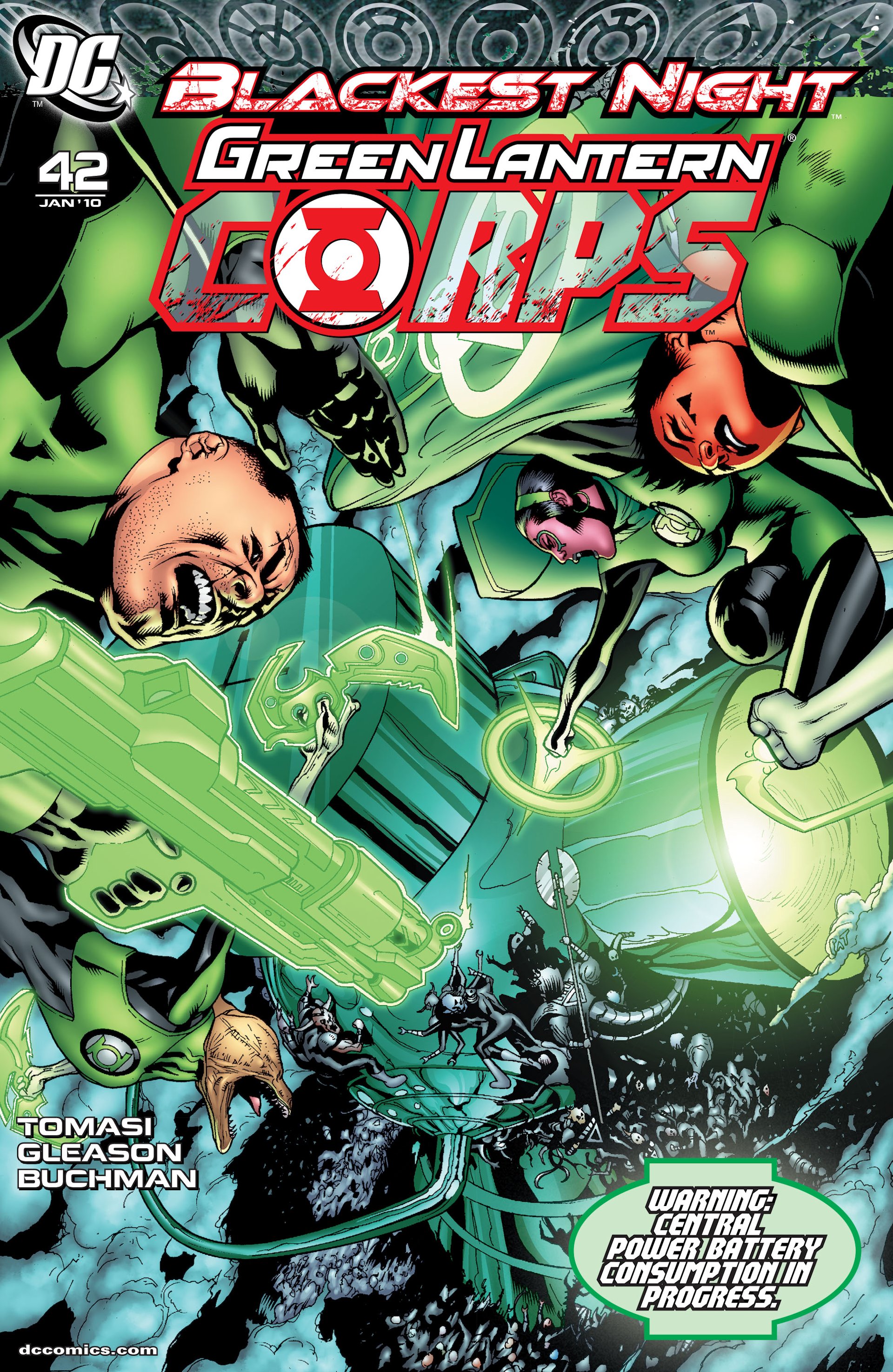 Read online Green Lantern Corps (2006) comic -  Issue #42 - 1