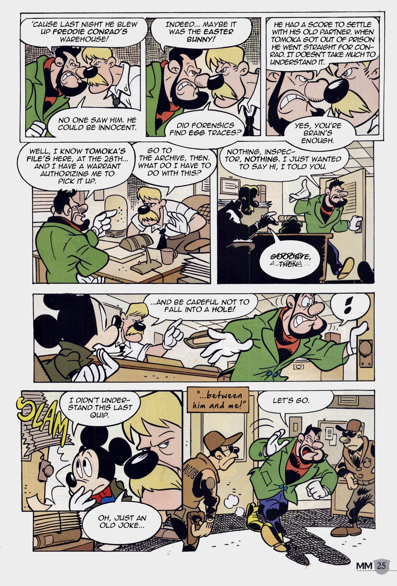 Read online Mickey Mouse Mystery Magazine comic -  Issue #1 - 25