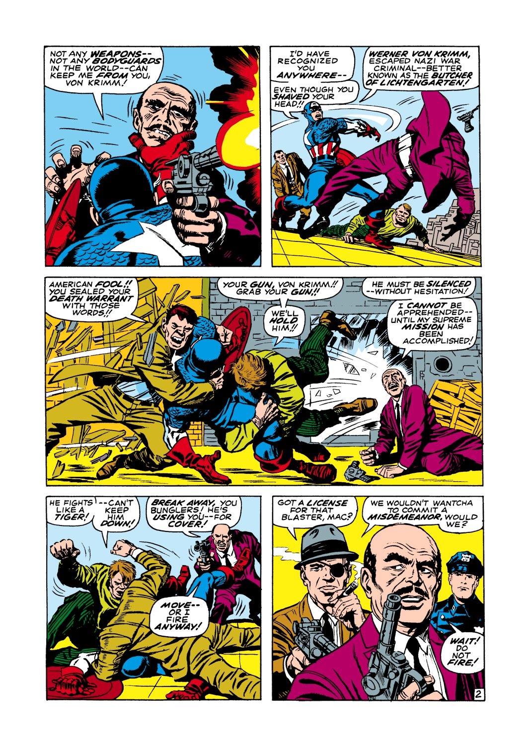Read online Captain America (1968) comic -  Issue #101 - 3