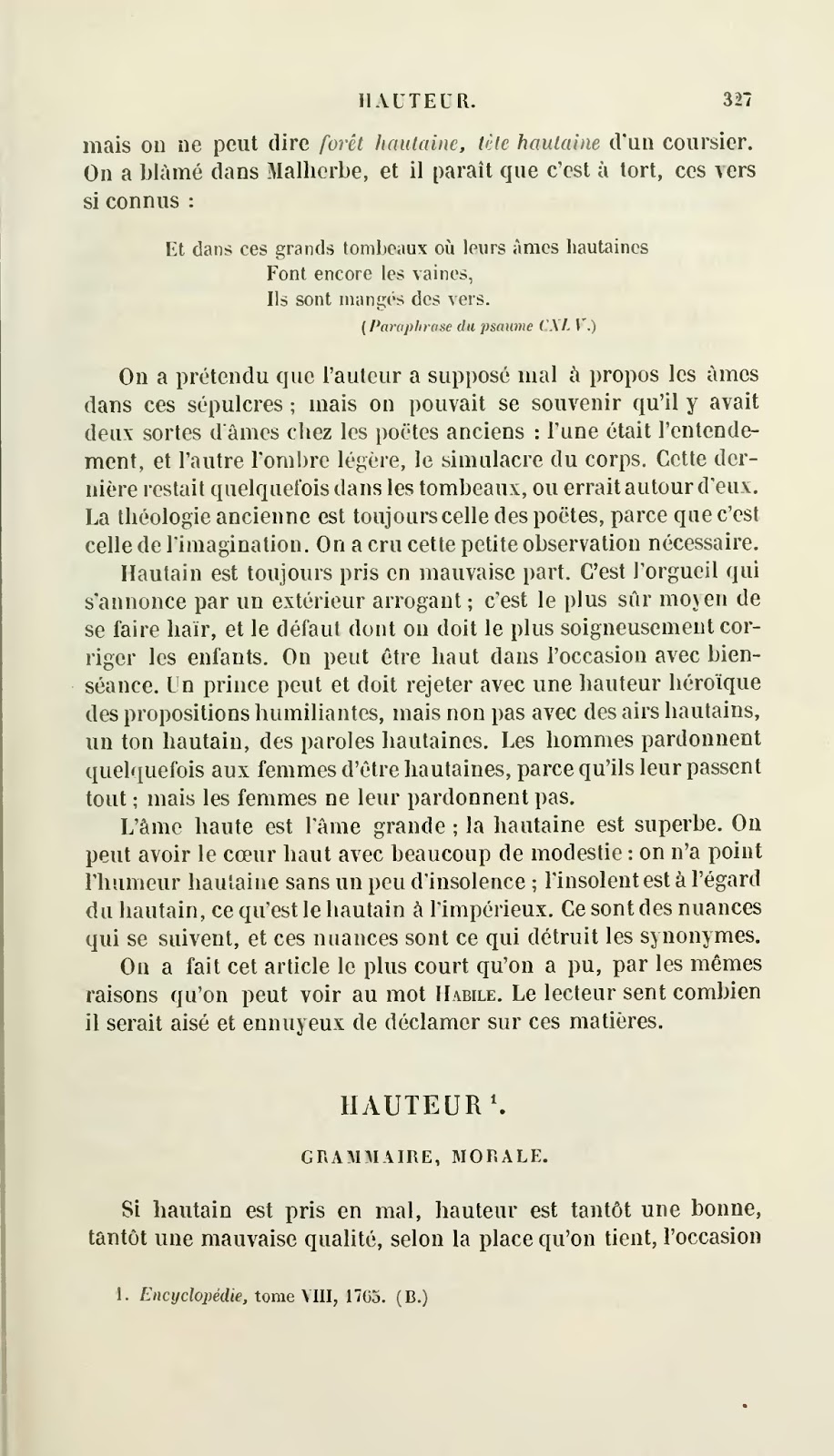 Chen Gai France ) hautain synonyme