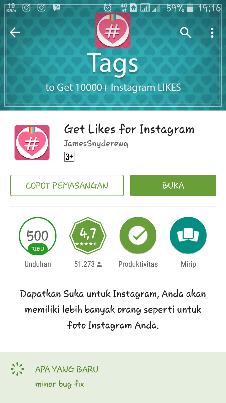Tutorial Menggunakan Aplikasi Get Likes For Instagram Mas Walid Share