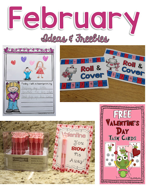 February Ideas and Freebies - Second Grade Teaching Blog