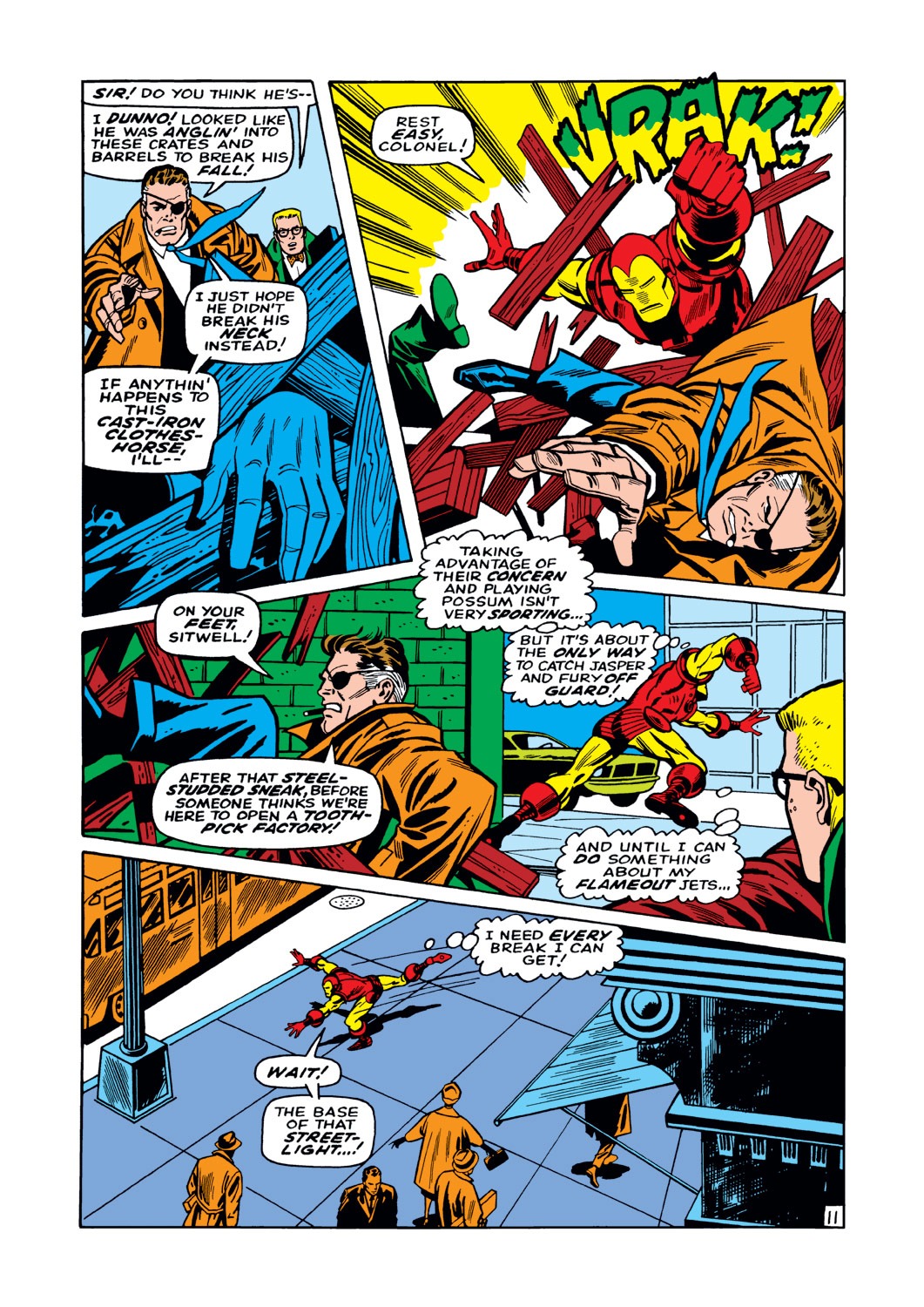 Read online Iron Man (1968) comic -  Issue #10 - 12
