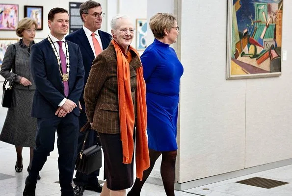 Queen Margrethe II of Denmark attended the opening of "Nordic Modernism – Inventing the Future" exhibition
