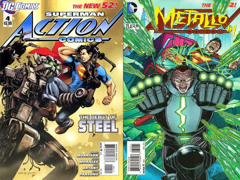 Dave's Comic Heroes Blog Metallo The Man With The Kryptonite Heart