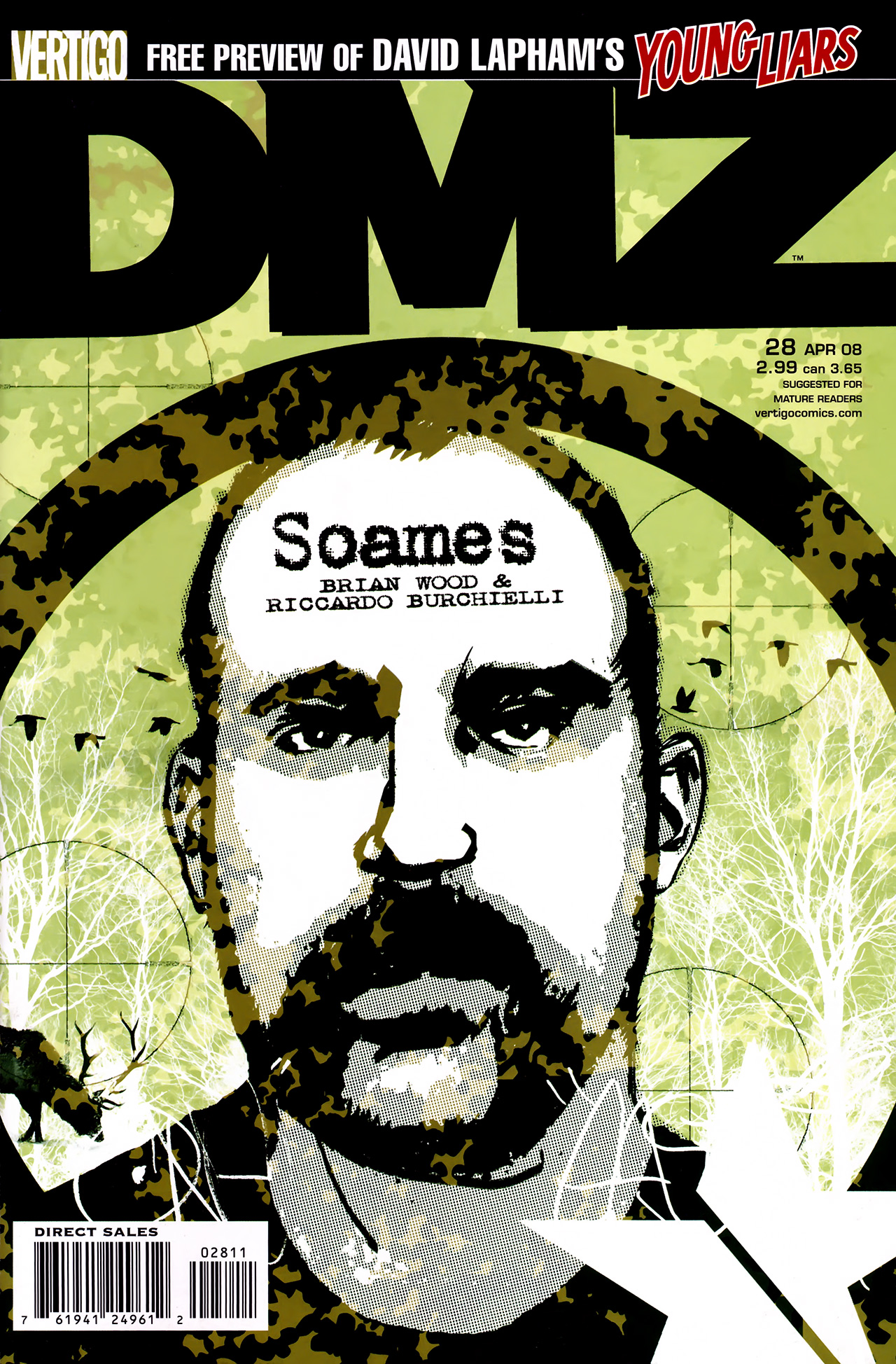 Read online DMZ (2006) comic -  Issue #28 - 1