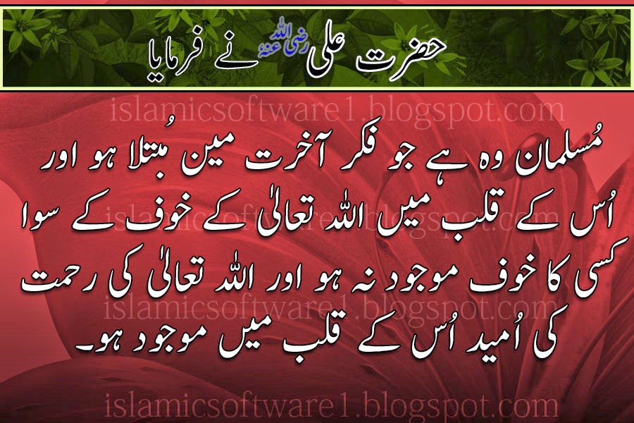 Hazrat Ali Ra Sms Messages Islamic Sms In Urdu Quotes Of Hazrat