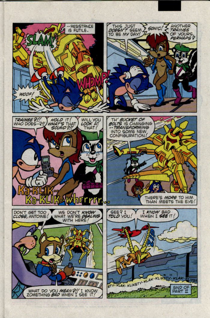 Read online Sonic The Hedgehog comic -  Issue #31 - 11
