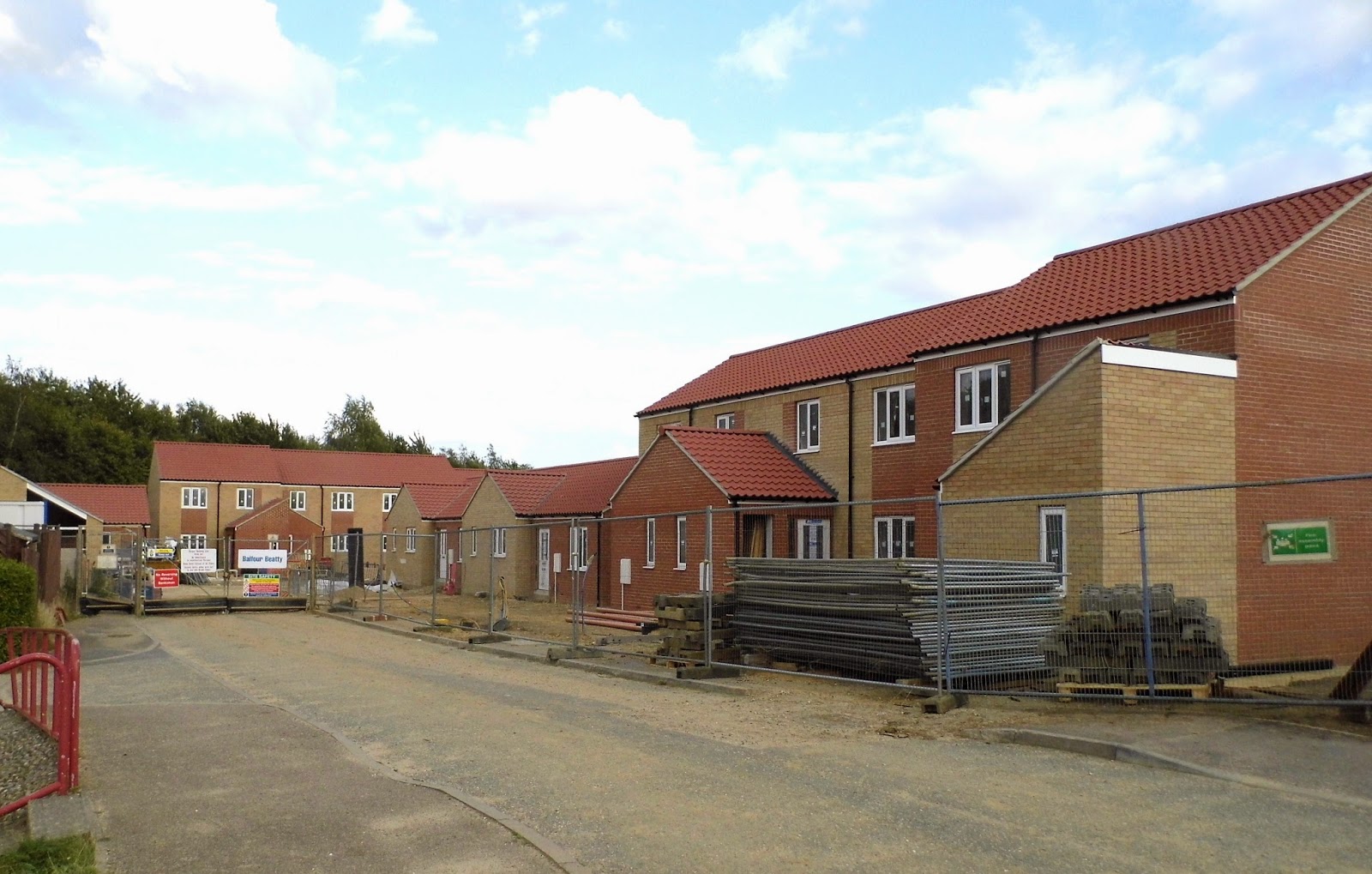 Old Buckenham blog Housing progress in Old Buckenham