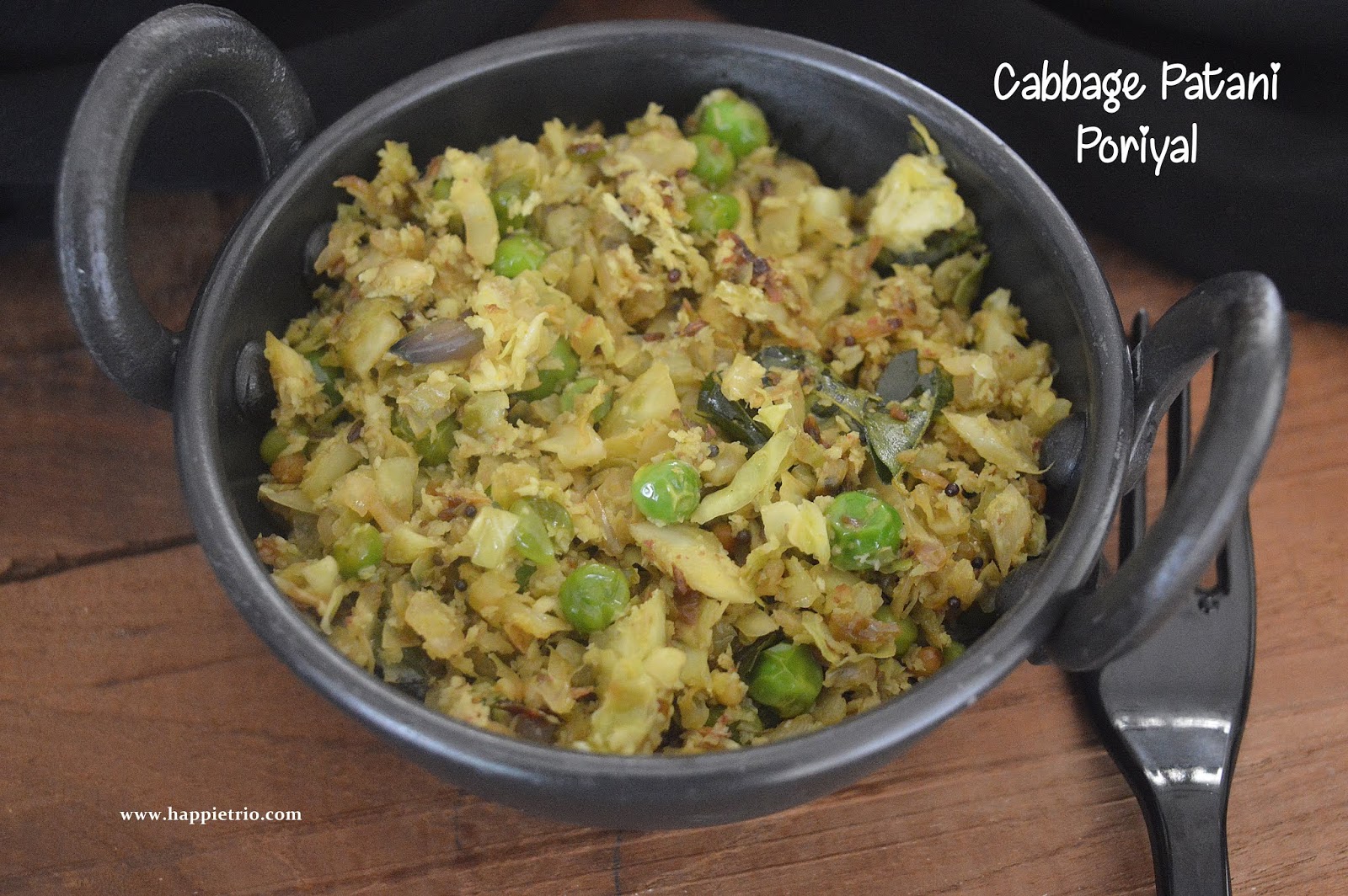 Cabbage Green Peas Stir Fry Cook with Sharmila
