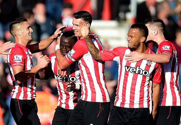 southampton players southampton players celebration