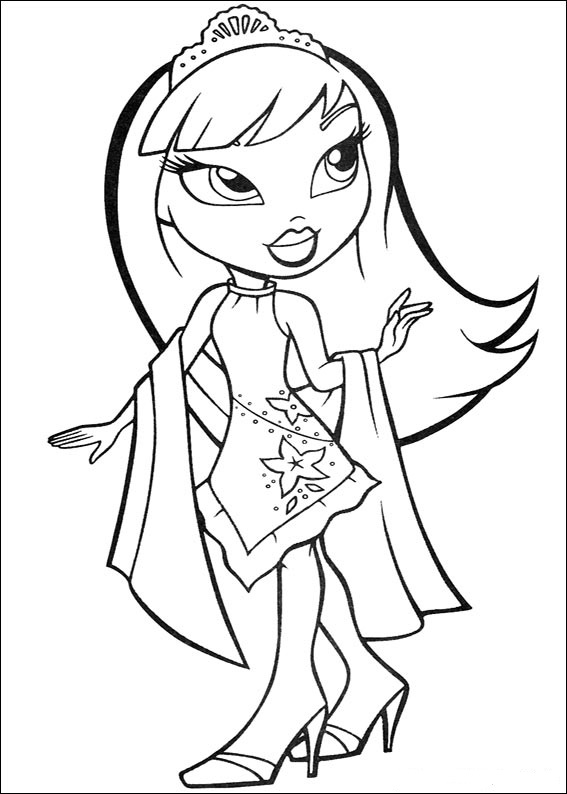 Fun Coloring Pages: Bratz Coloring Pages