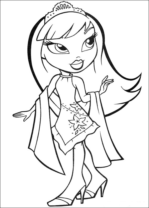 Fun Coloring Pages Bratz Coloring Pages fun-coloring-pages-bratz-coloring-pages
