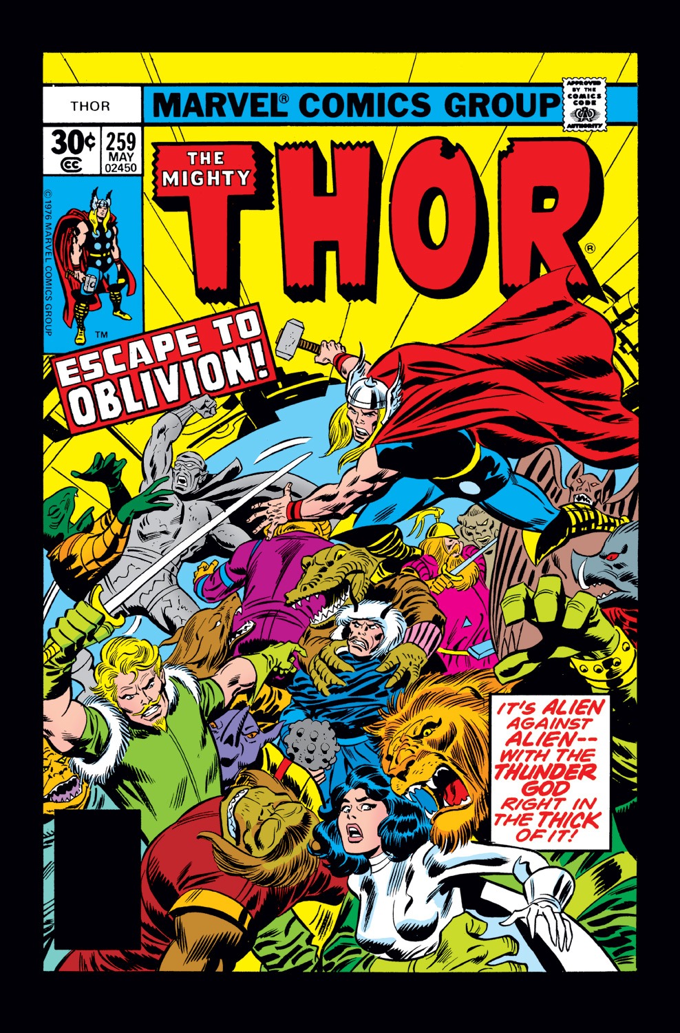 Read online Thor (1966) comic -  Issue #259 - 1