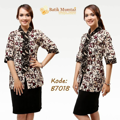 Model Busana Batik Wanita Modern Terbaru Model Busana Batik Wanita Modern Terbaru