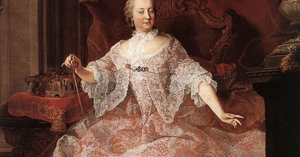 International Portrait Gallery Retrato mayestático de la Emperatriz Maria Theresia I de Austria