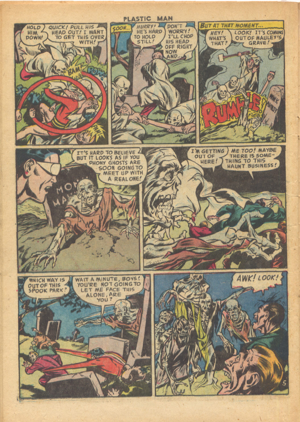 Read online Plastic Man (1943) comic -  Issue #38 - 22
