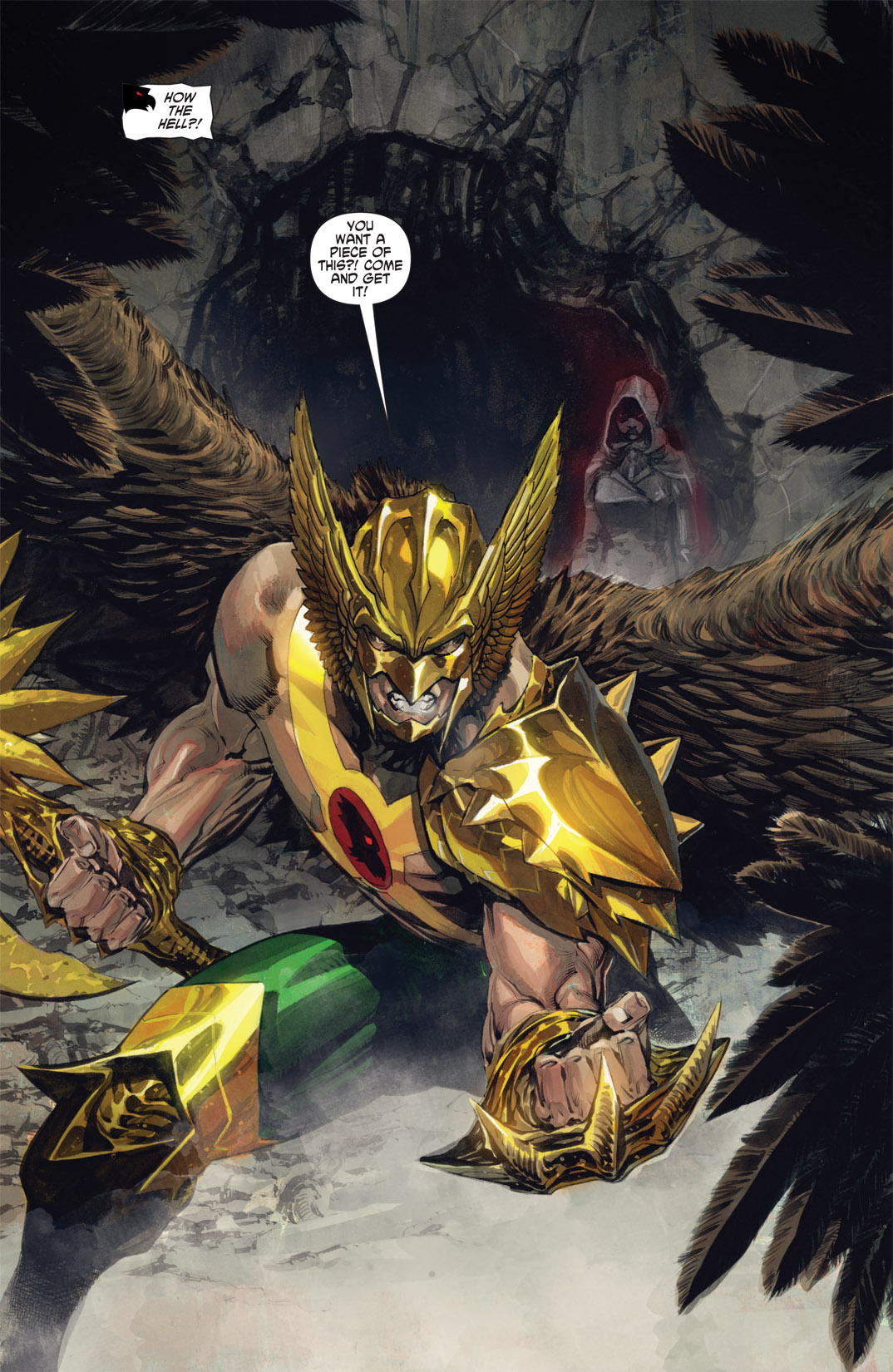 The Savage Hawkman issue 1 - Page 16