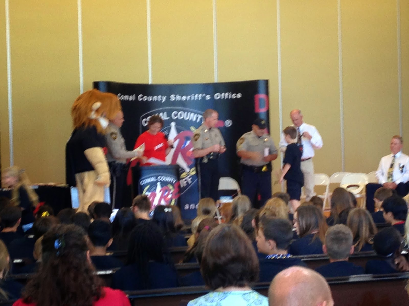 Messages From The Muellers: DARE graduation