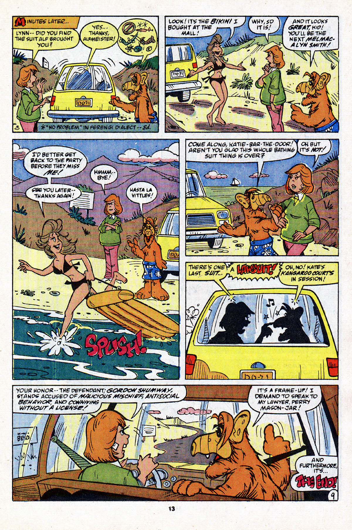 Read online ALF comic -  Issue #19 - 15