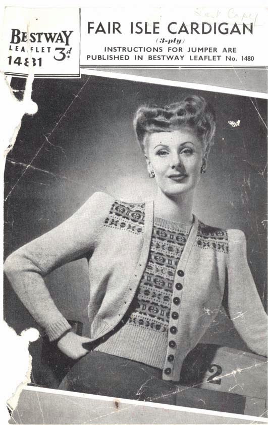 BeadBag: Vintage Knitting Patterns