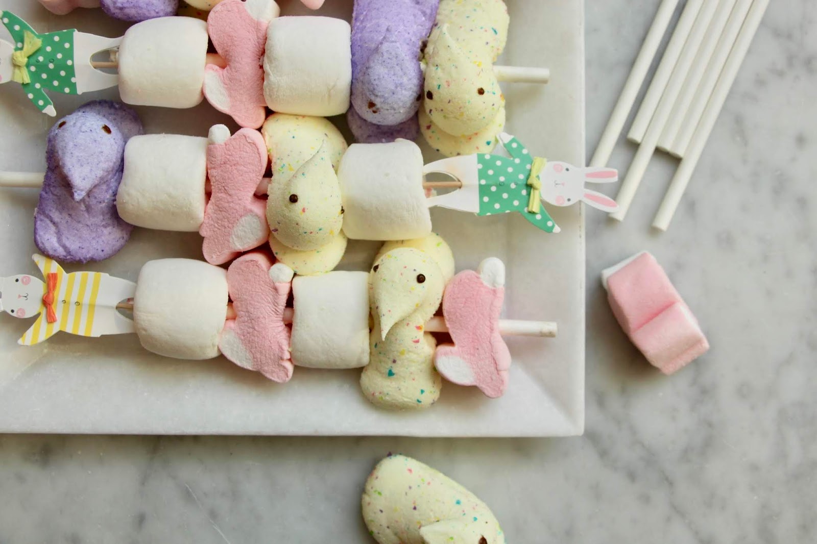 My Sweet Savannah marshmallow Easter treats for the kids