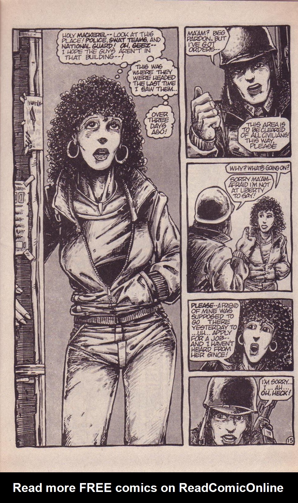 Teenage Mutant Ninja Turtles (1984) Issue #7 #7 - English 17