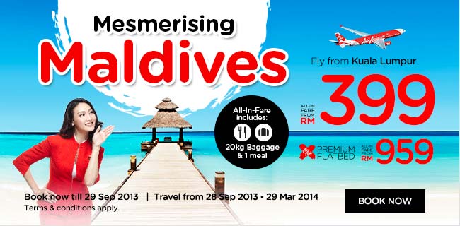Get A Free AirAsia Ticket To Maldives Or RM399 Flight Tickets Promotion get-a-free-airasia-ticket-to-maldives-or-rm399-flight-tickets-promotion
