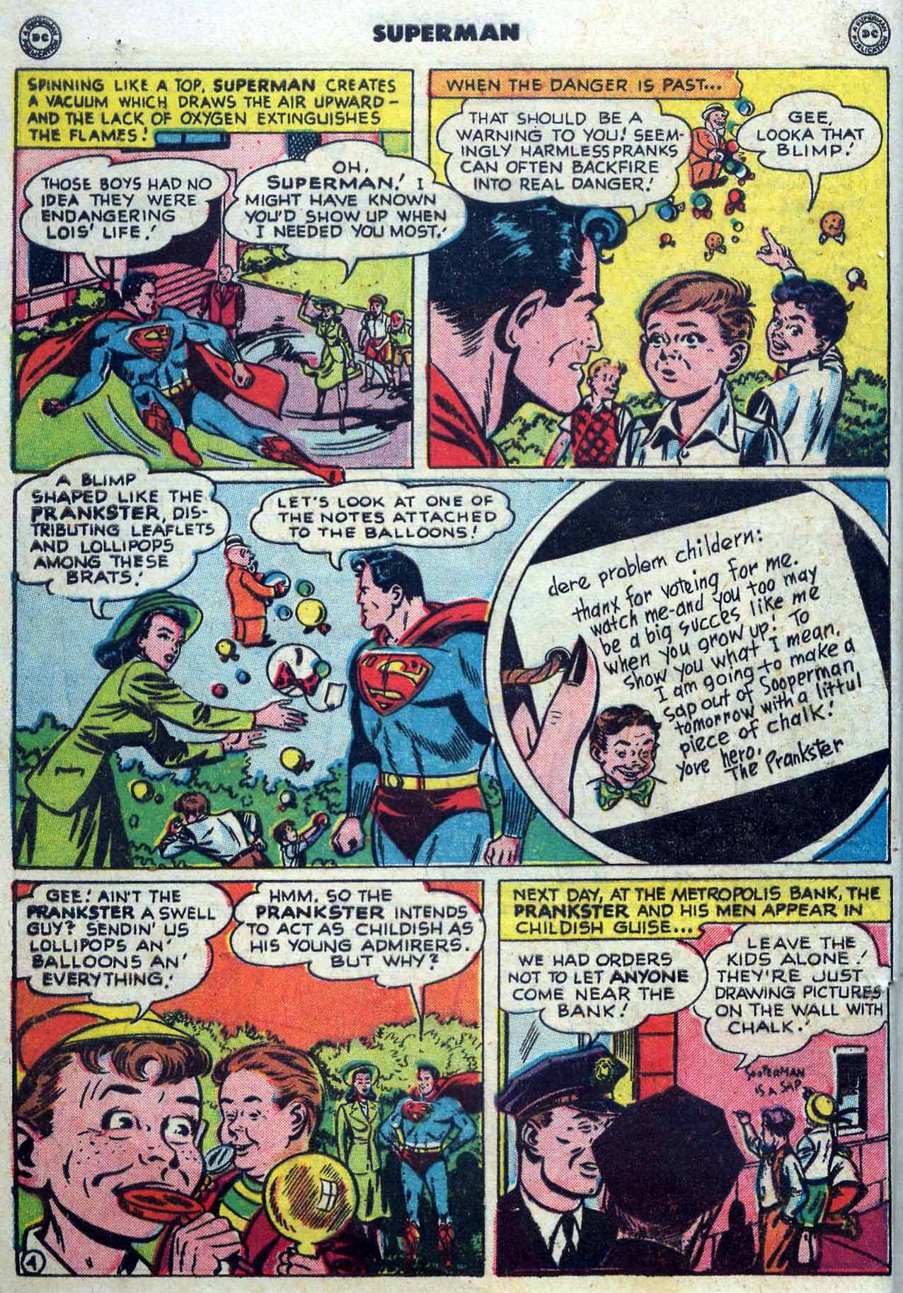Read online Superman (1939) comic -  Issue #55 - 6