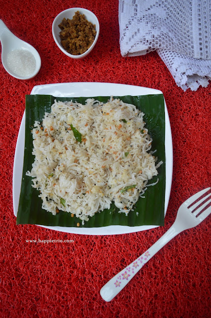 Thengai Sevai Recipe | Coconut Sevai | Coconut rice noodules