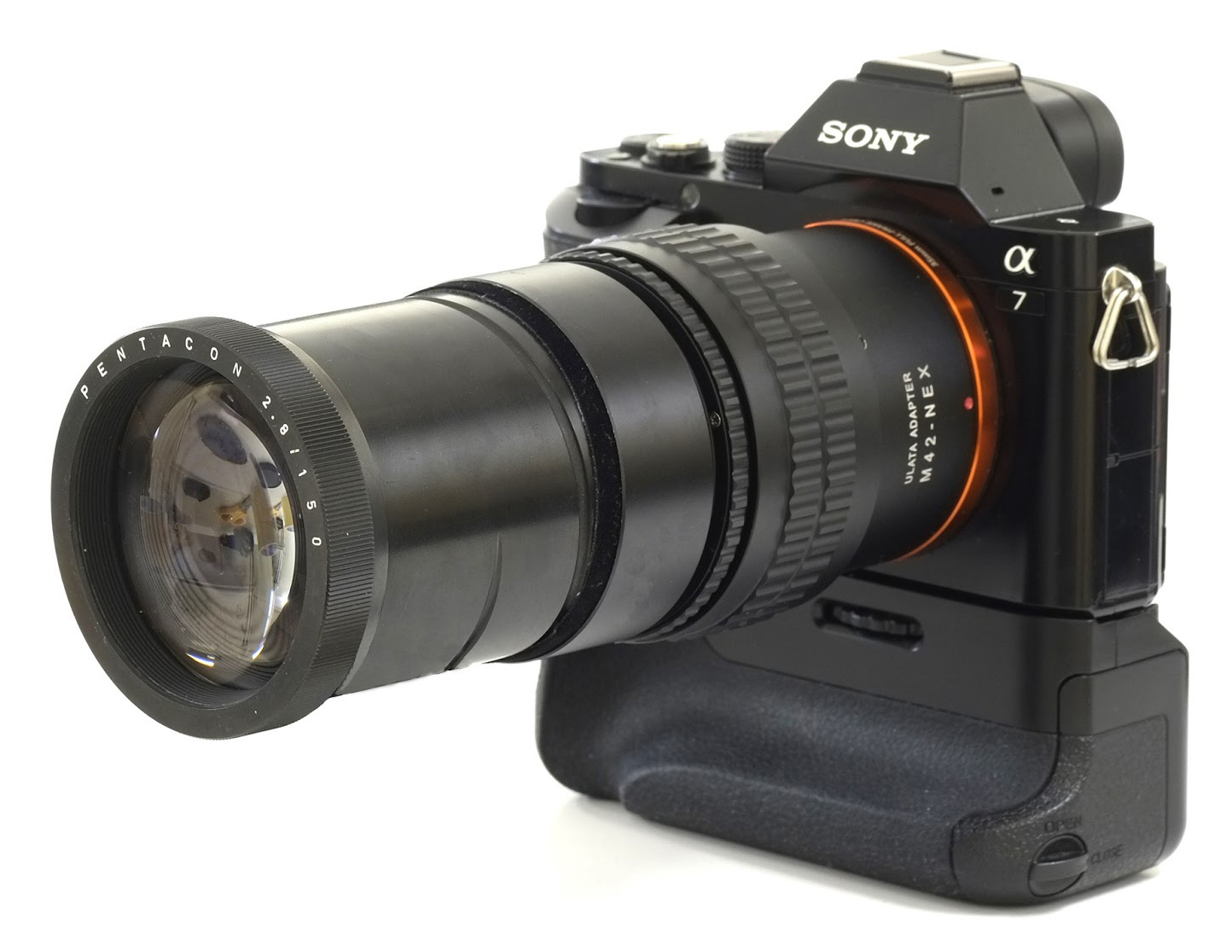 ペンタコン150mm f2.8 バブルボケレンズ-