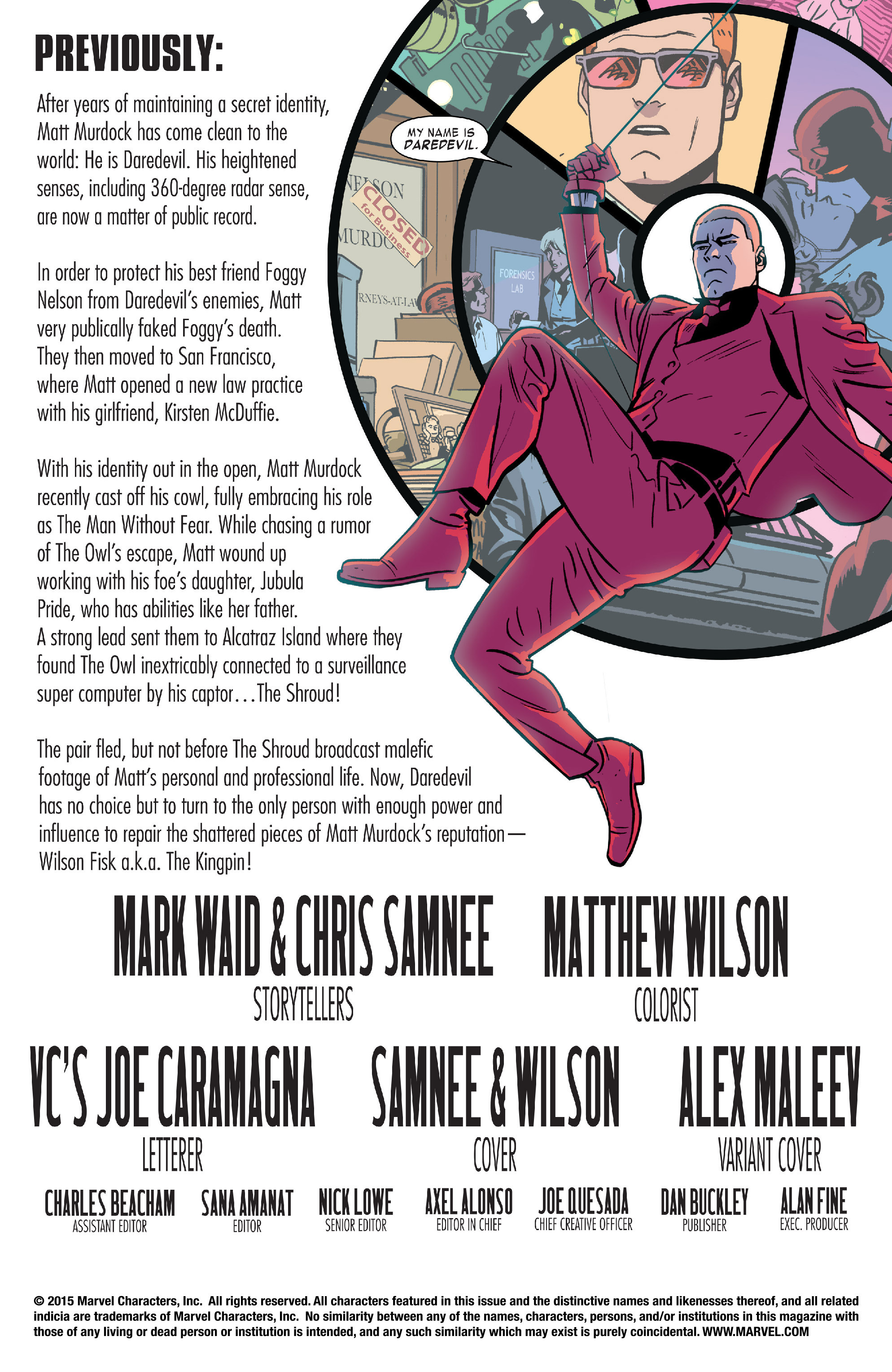 Read online Daredevil (2014) comic -  Issue #16 - 2