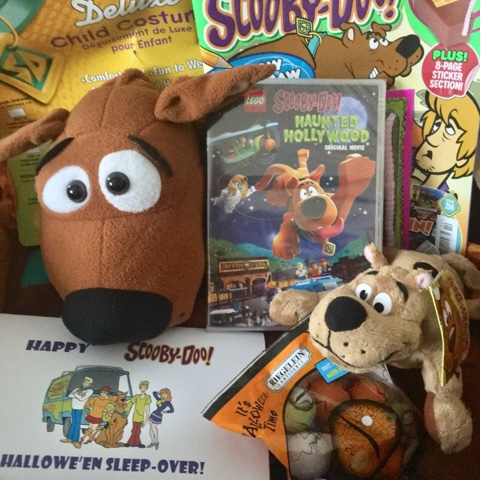 Halloween Sleepover Movie Night with LEGO Scooby-Doo Haunted Hollywood