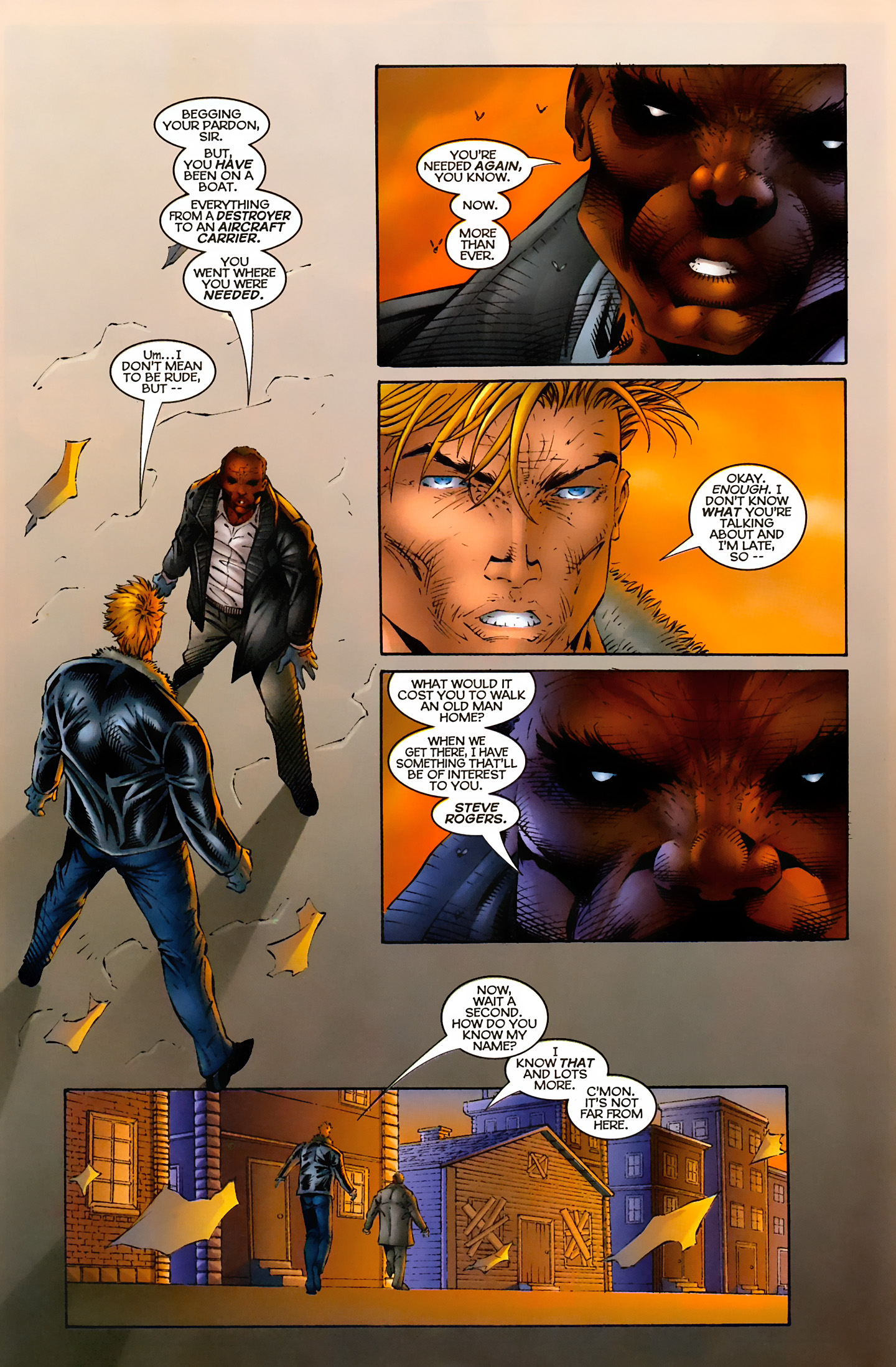 Read online Captain America (1996) comic -  Issue #1 - 27