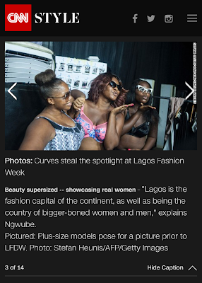 0 Latasha Ngwube and her new project 'About That Curvy Life' featured on CNN