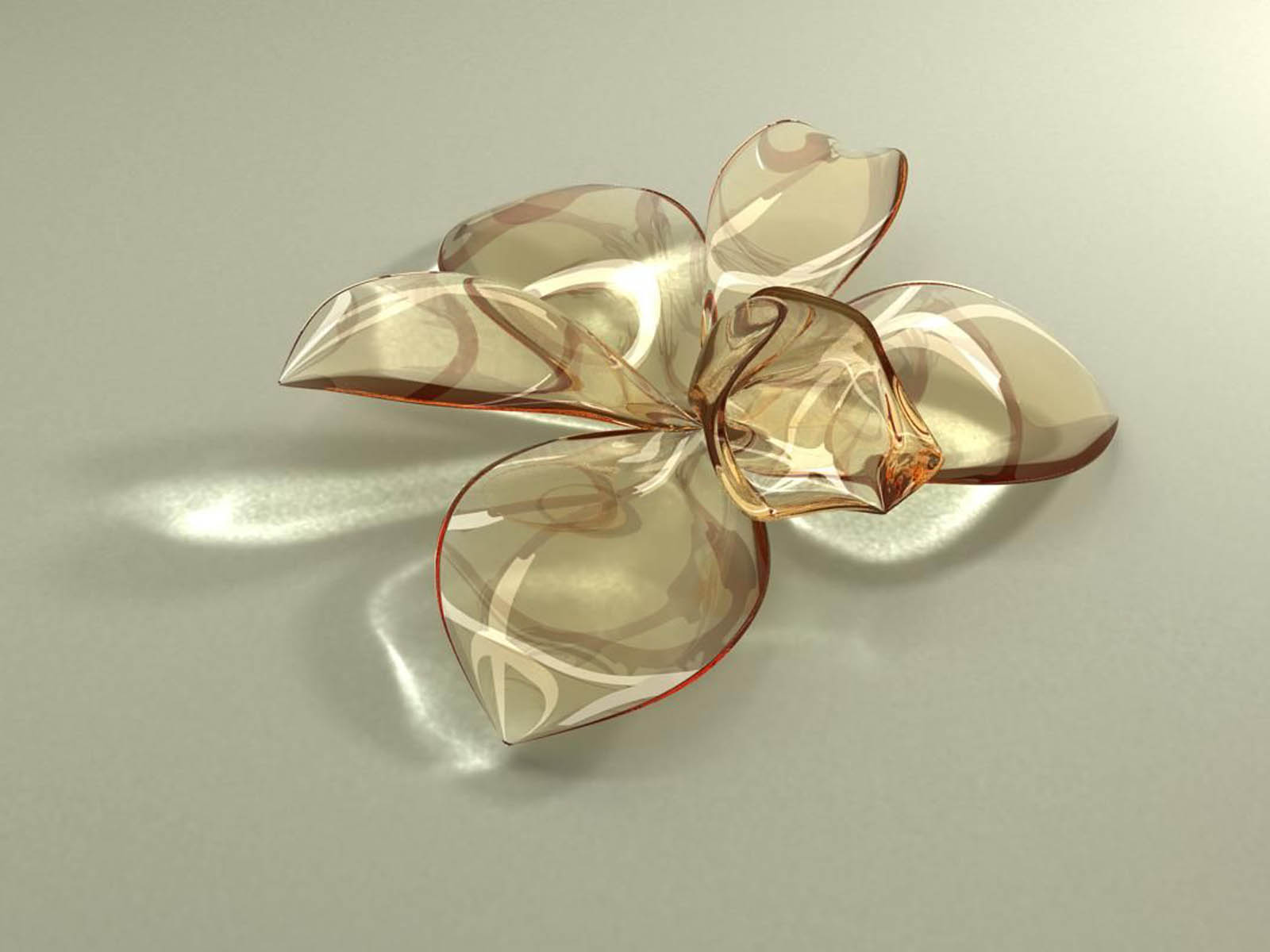 wallpapers: Glass Flowers