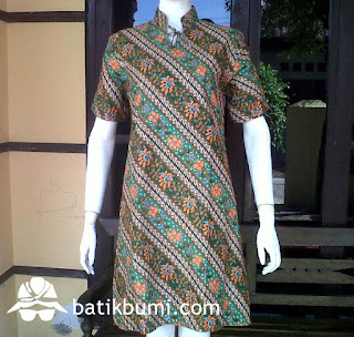 Dress batik shanghai