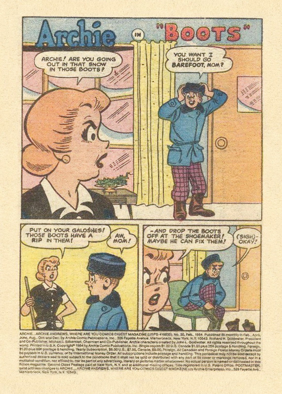 Archie...Archie Andrews, Where Are You? Digest Magazine issue 30 - Page 3