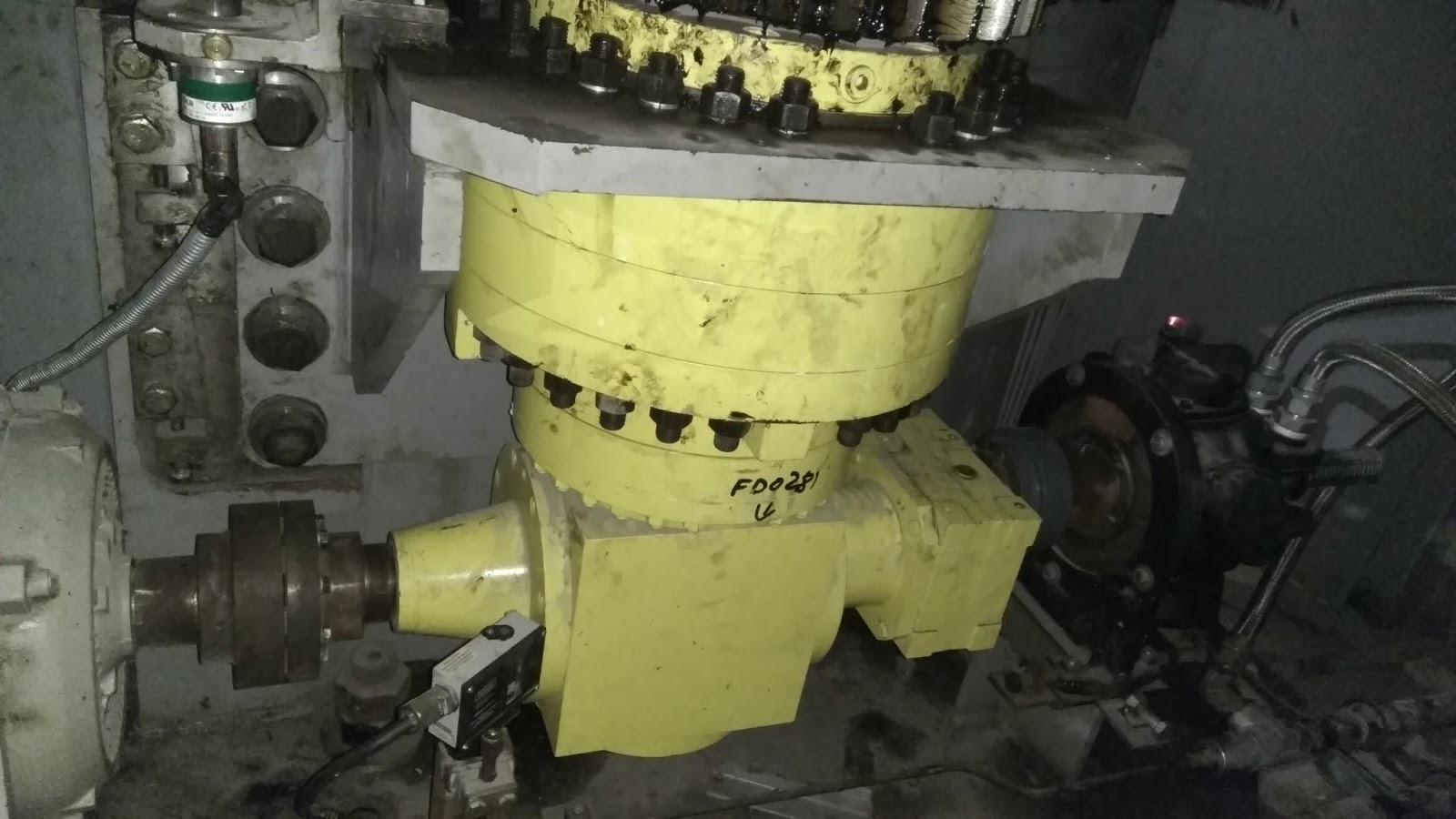 techsteel ladle turret emergency rotation