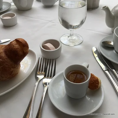 popover and consume at The Rotunda tea room at Neiman Marcus in San Francisco