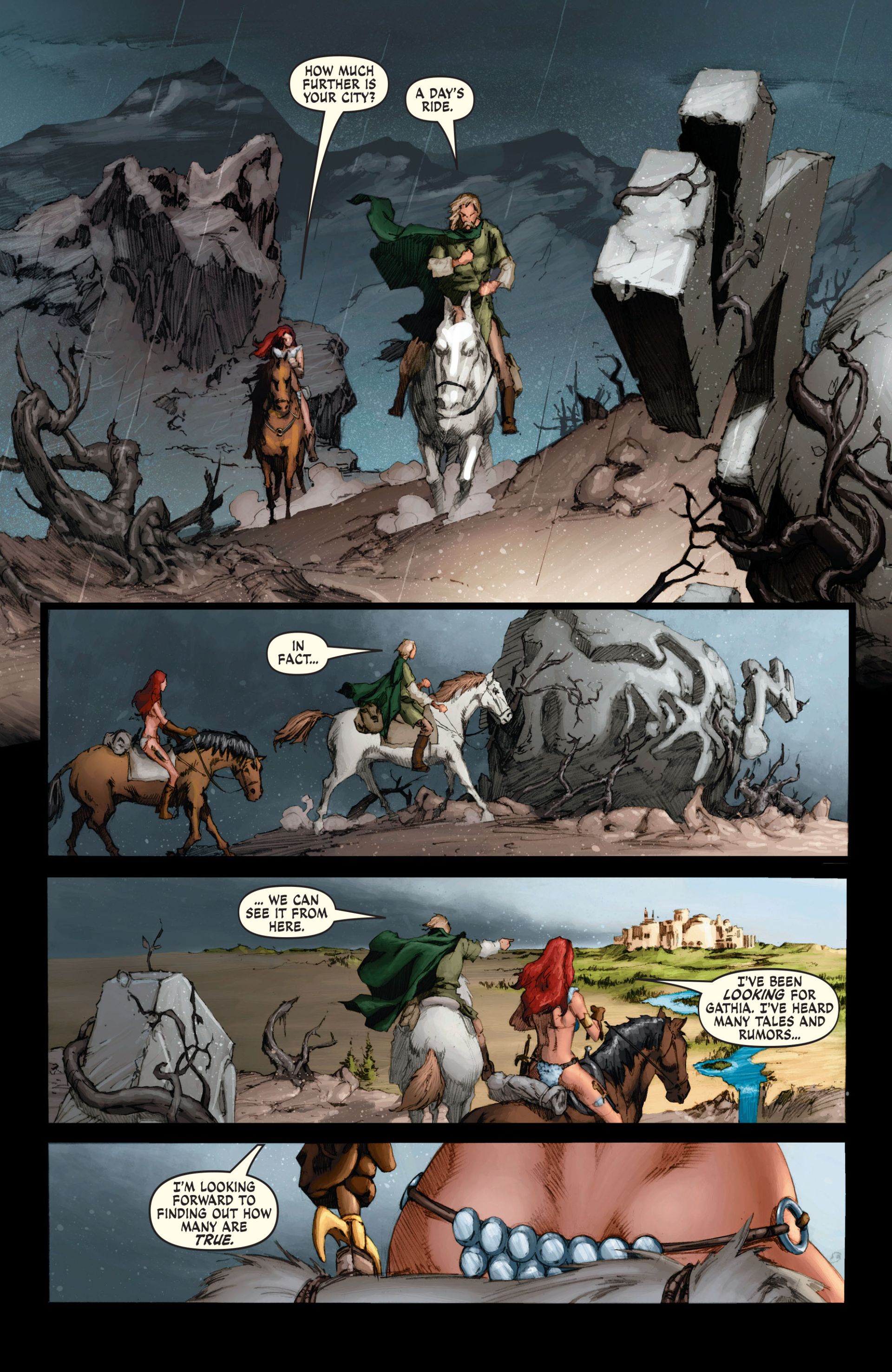 Red Sonja (2005) issue 1 - Page 11