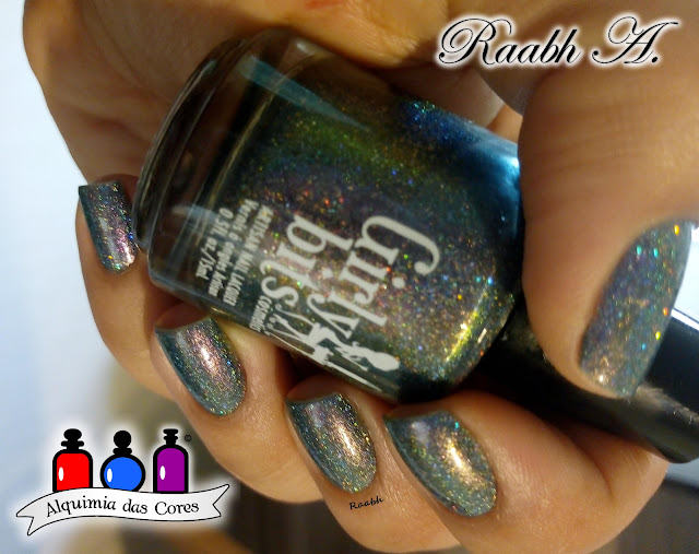 Raabh A. 2019, Girly Bits Cosmetics, Esmalte Multichrome, Esmalte Holográfico, Glitter, Shimmer, Girly Bits The Room Where It Happens