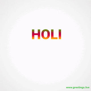 happy holi wishes Image in GIF FORMAT