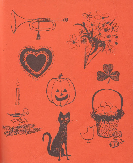 Children's Books, Illustration, Mid Century Modern, My Retro Reads, Vintage, Picture Books, Halloween, Customs, Witch, Ghost, Black Cat, Gil Miret, Lillie Patterson