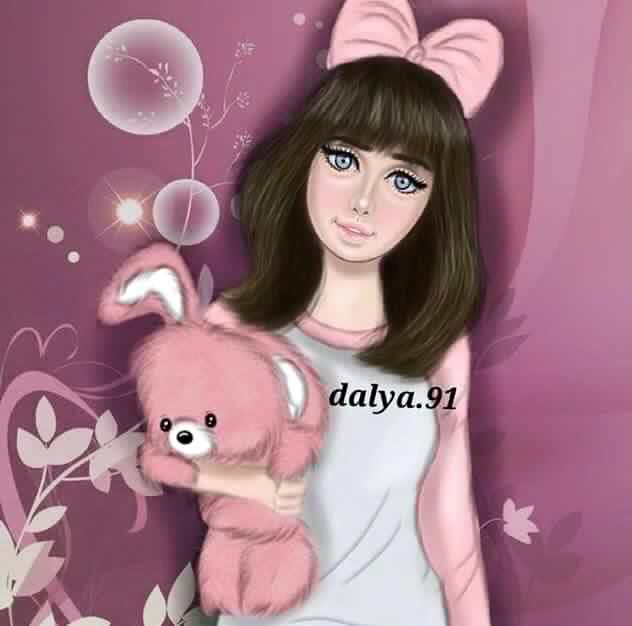 صور بنات رمزيات بناتيه كارتونيه Dalia HD