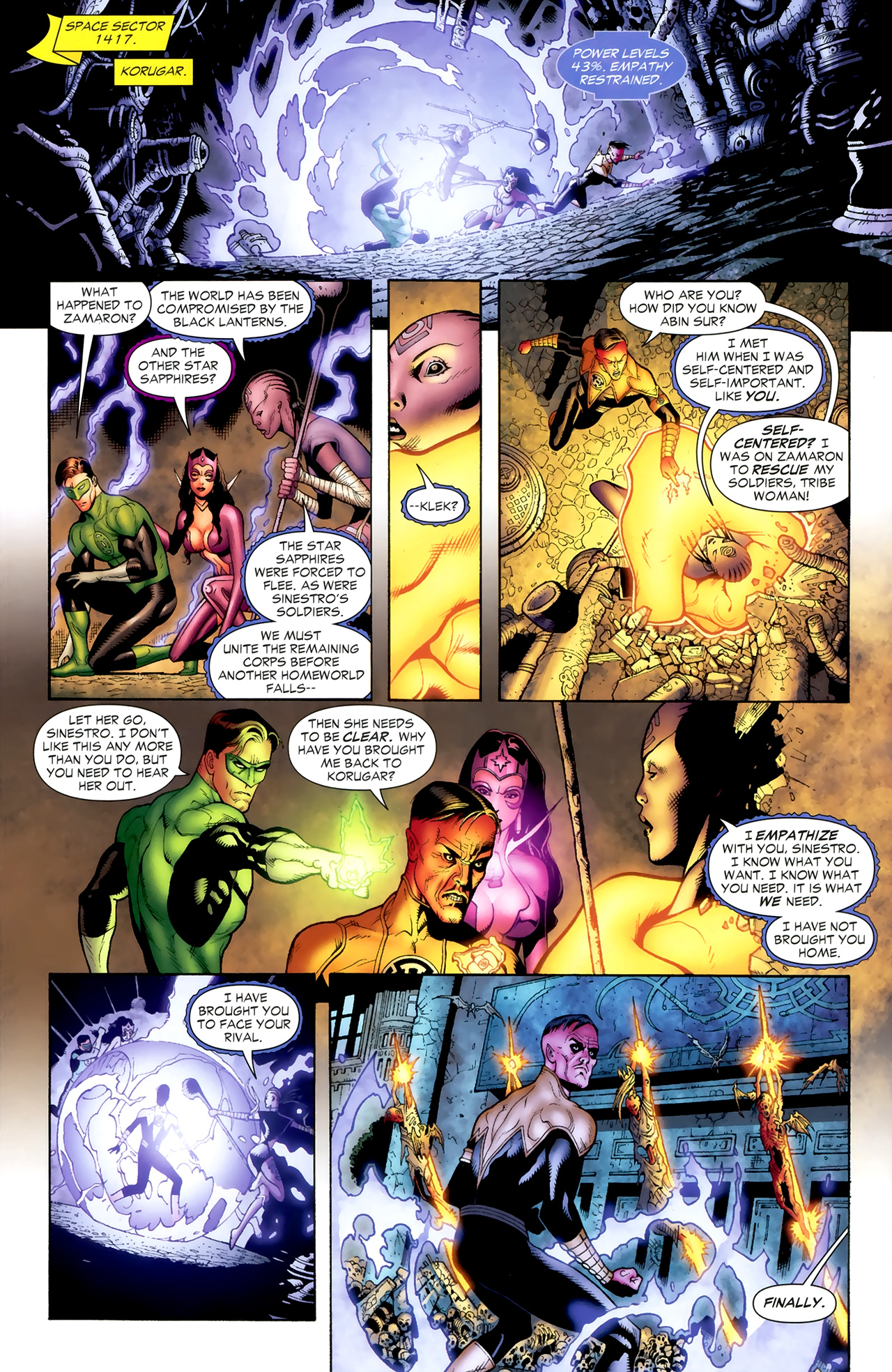 Read online Green Lantern (2005) comic -  Issue #46 - 14