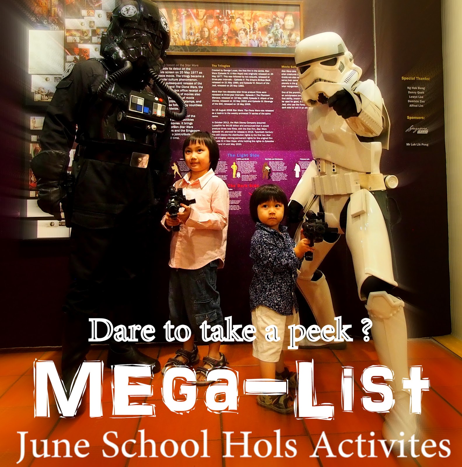 June School Holidays activities for kids Singapore 2013