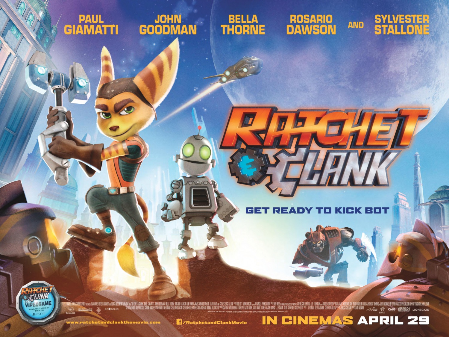 RATCHET & CLANK Trailer, Images and Posters The Entertainment Factor