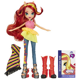 My Little Pony Equestria Girls Rainbow Rocks Dress Up Sunset Shimmer Doll